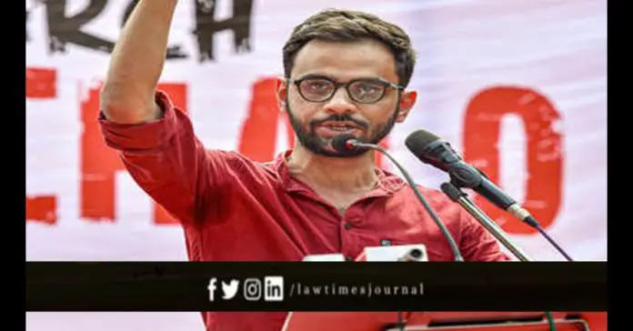 Activist Umar Khalid informs Delhi Court that he is being kept in ‘Solitary Confinement’.